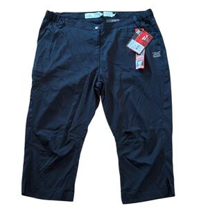 WOMENS TECHNICAL MULTI SPORT CAPRI BLACK EU 50 US 2X